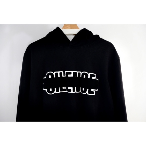 Anrealage - SS17 Cotton-Blend Oversize AR Hoodie - Picture 2 of 8